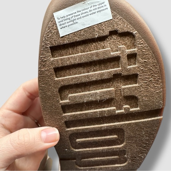 FitFlop Lulu Incastone Platform Sandal Size 7 Thong Toe Metallic Rhinestone - Picture 11 of 12